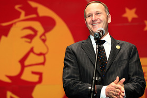 John Key will take the political temperature of the administration in 2013. Photo / APN