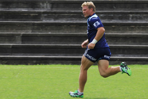 Daniel Braid has played 80 games for the Blues but has been told by new coach Sir John Kirwan that he is no longer required. Photo / Greg Bowker