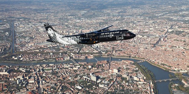 Air NZ's new ATR 72-600 regional aircraft. Photo / Supplied