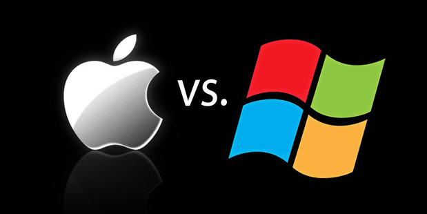 The battle between Apple and Windows for dominance continues. Photo / Supplied