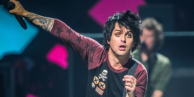 Green Day front man Billie Joe Armstrong is 'doing well' in rehab, the band says. Photo / AP