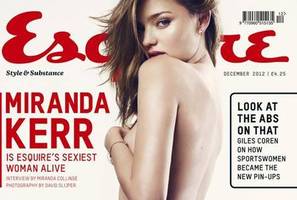 Miranda Kerr on the cover of Esquire magazine. Photo / Esquire Miranda Kerr on the cover of Esquire magazine. Photo / Esquire