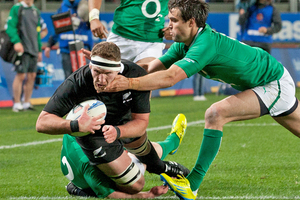 Kieran Read has been in the form of his life this year. Photo / Greg Bowker