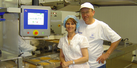Inge Vercammen and Marcel Naenen cooked their first pancake under the Van Dyck Fine Foods label back in July 2000. Photo / Supplied