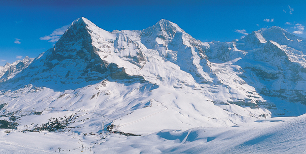 It's a long way to the top of the slopes of Wengen, Switzerland. Photo / Thinkstock