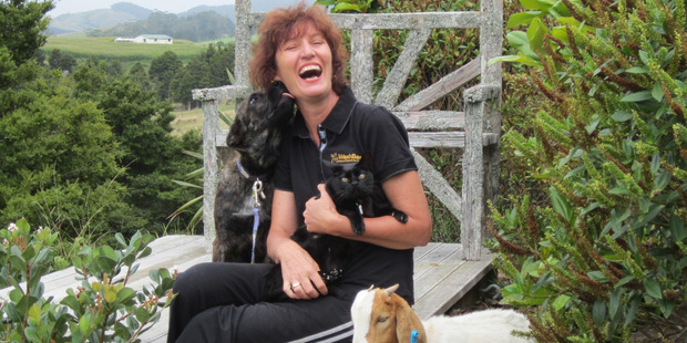 Animal soap business operator Jules Smith is rapt about working from home. Photo / Supplied