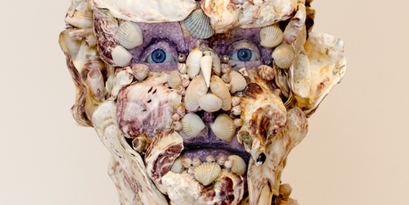 Sad-eyed Oyster Man by Andrea de Chatenier at Seed Gallery. Photo / Steven McNicholl