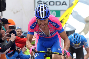 Michele Scarponi says he acted in good faith but accepts the suspension. Photo / Fabio Ferrari