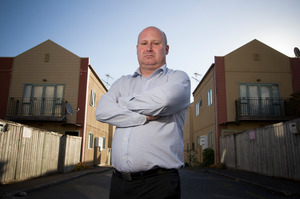 Apartment owner Scott Whineray is concerned about work outside the scope of the report. Photo / Greg Bowker