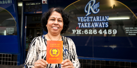 Roops Vegetarian Takeaways is taking part in Taste of Puketapapa. Photo / Supplied