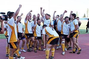 Cyprus after beating Greece. Photo / Stavros Tum