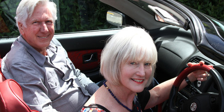 Dennis and Lynne Mischewski offered a $12,000 car "free" with their Mangawhai house. Photo / Ross Brown