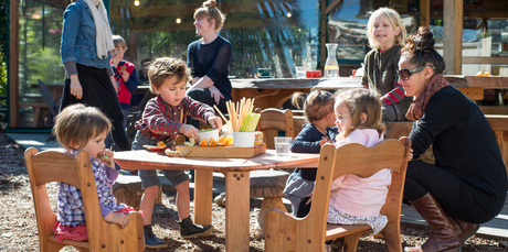 Toad Hall cafe in Motueka has a distinctly Kiwi flavour. Photo / Supplied
