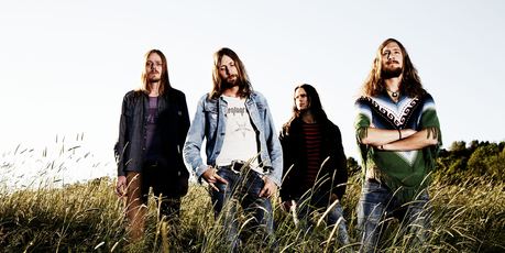 Swedish rock band Graveyard. Photo / Supplied