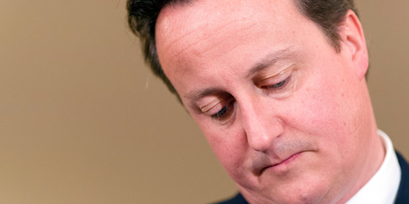 British Prime Minister David Cameron is under heat for his close links with former News International CEO Rebekah Brooks. Photo / AP