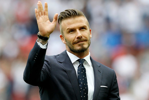 David Beckham. Photo / AP