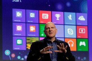 Microsoft CEO Steve Ballmer. Photo / AP