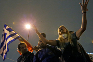Planned austerity measures have brought protests in Greece. Photo / AP