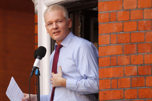 Julian Assange described re-elected President Barack Obama as a 'wolf in sheep's clothing'. Photo / AP