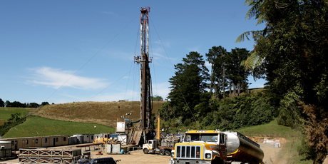 The process of hydraulic fracturing has been used in New Zealand since 1989. Photo / NZ Herald