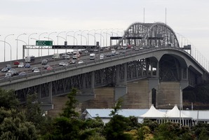 The Auckland Harbour Bridge was built over 50 years ago. Photo / Janna Dixon