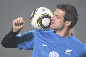 Ryan Nelsen has the type of positive personality qualities that managers and teams can rely on. Picture / Brett Phibbs