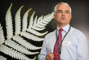 Telecom chief executive Simon Moulter. Photo / Greg Bowker