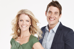 Good Morning hosts Jeanette Thomas and Rod Cheeseman. Photo / Supplied