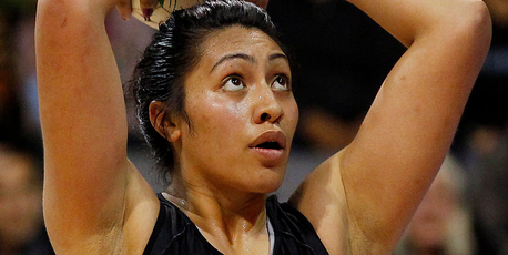Shooter Julianna Naoupu has been lured back to her home town of Christchurch to play for the Tactix. Photo / Christine Cornege
