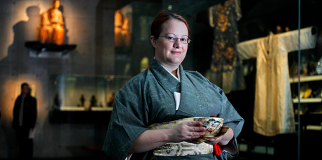 Eleanor Goldsmith learned how to appreciate the Japanese tea ceremony. Photo / Steven McNicholl