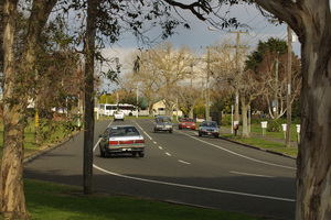 A car was also spotted on Riverbend Road on Tuesday. File Photo / NZ Herald