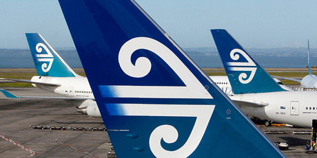 Air New Zealand. Photo / Wayne Drought