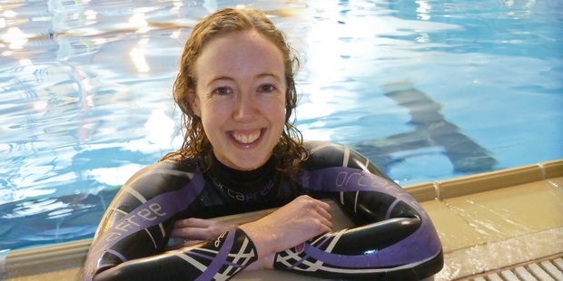 Palmerston North and Martinborough based freediver Kathryn Nevatt. Photo / Supplied