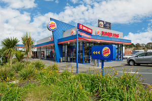 This Burger King property in Albany went for $2,530,000. Photo / Bruce Clarke