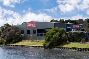 As well as the Godfreys store there will be a cafe with views across the man-made lake.
