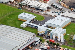 An aerial view of the 2ha industrial site on Cryers Rd, East Tamaki.