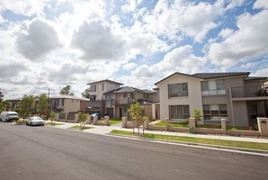 In Bonnyrigg, the aim is no one should be able to tell the difference between a state-owned rental property and one that is owner-occupied. There will be planned parks and public spaces. Photo / Supplied