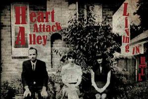 Album cover for Living In Hell. Photo / Supplied
