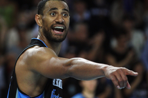 It took 181 games for Mika Vukona to accumulate a dozen three-pointers but, after his bravado on Friday night, expect to see a few more. Photo / Getty Images.