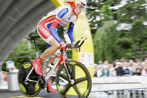Bradley Wiggins is in hospital after being hit by a car while riding his bike near his family home in north-west England. Photo / Getty Images.