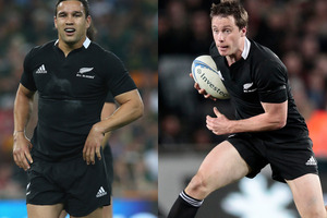 Tamati Ellison and Ben Smith.Photo / Getty Images/NZ Herald