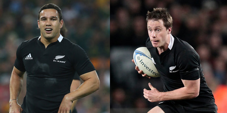 Tamati Ellison and Ben Smith make up a new midfield combination to face Scotland. Photo / Getty Images/NZ Herald