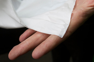 No containers are needed to export nanofibres, one of the lightest products around. Photo / Kellie Blizard