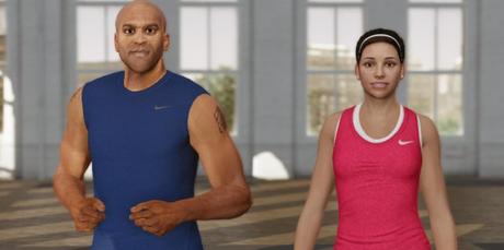 Home users can feel the burn under the tutelage of Nike trainers Alex Molden and Marie Purvis. Photo / Supplied