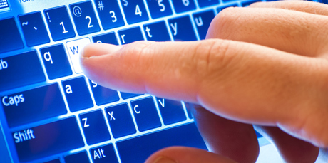 The touchscreen version of a QWERTY keyboard is harder to use. Now an ASETNIOP system has been created to rectify the condition known as: butter fingers. Photo / Thinkstock