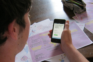 A Kiwi education company has developed a mobile-ready application to help high school students swot for NCEA exams. Photo / Supplied