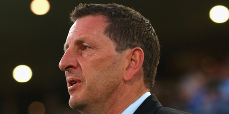 Crook had just six games in charge and will be replaced in the meantime by his assistant Steve Corica. Photo / Getty images