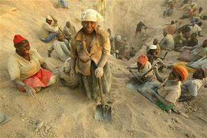 At least $2 billion worth of diamonds have been stolen from Zimbabwe's eastern diamond fields. Photo / AP