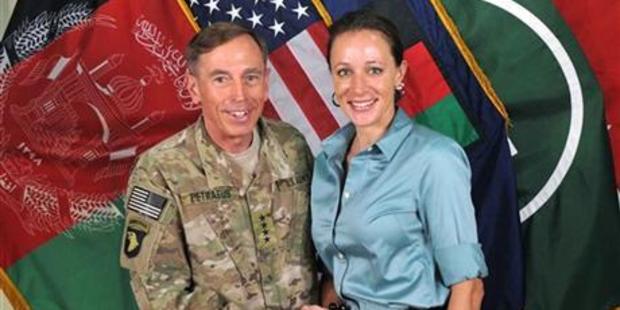 Gen. Davis Petraeus with Paula Broadwell. Photo / AP