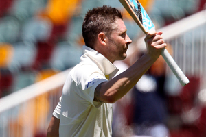 Michael Clarke has praised the comeback of his entire bowling attack in the drawn first Test. Photo / Getty Images.
